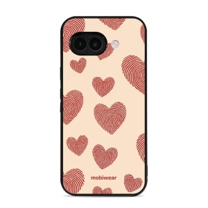 Lesklý kryt Mobiwear Glossy - Google Pixel 9A - GP93G Otisk srdce