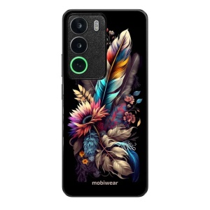 Lesklý kryt Mobiwear Glossy - Realme C71 - G011G Kytice s pírkem