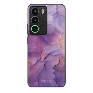 Lesklý kryt Mobiwear Glossy - Realme C71 - G050G - Fialový mramor