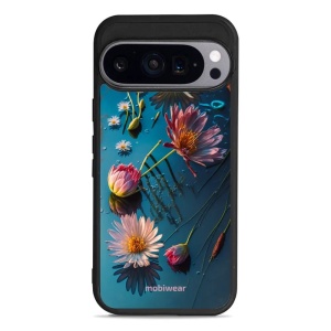 Lesklý kryt Mobiwear Glossy - Google Pixel 9 - G013G Květy na hladině