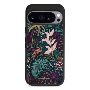 Lesklý kryt Mobiwear Glossy - Google Pixel 9 - G043G - Temná flóra