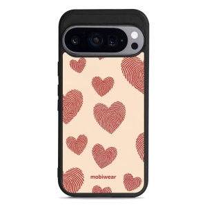 Lesklý kryt Mobiwear Glossy - Google Pixel 9 - GP93G Otisk srdce