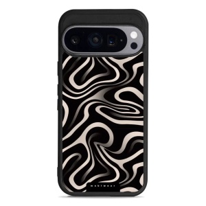 Lesklý kryt Mobiwear Glossy - Google Pixel 9 Pro - GA63G Vlnky a linky