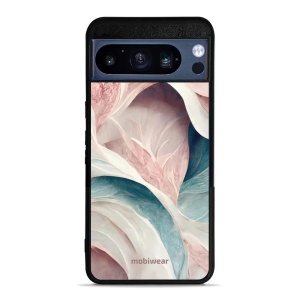 Lesklý kryt Mobiwear Glossy - Google Pixel 8 Pro - G026G - Růžový a zelenkavý mramor