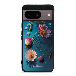 Lesklý kryt Mobiwear Glossy - Google Pixel 8 - G013G Květy na hladině