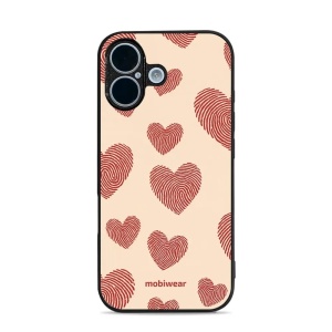 Lesklý kryt Mobiwear Glossy - Apple iPhone 17 - GP93G Otisk srdce