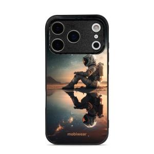 Lesklý kryt Mobiwear Glossy - Apple iPhone 17 Pro - G003G Astronaut na samotce