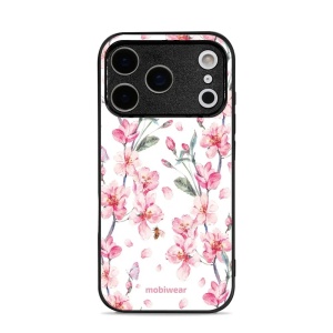 Lesklý kryt Mobiwear Glossy - Apple iPhone 17 Pro - G033G - Růžové květy