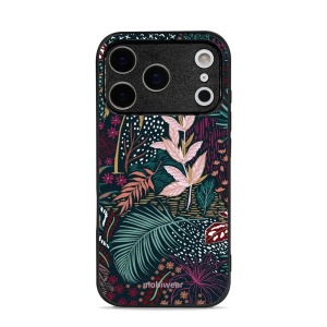 Lesklý kryt Mobiwear Glossy - Apple iPhone 17 Pro - G043G - Temná flóra