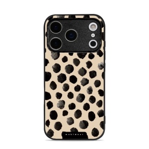 Lesklý kryt Mobiwear Glossy - Apple iPhone 17 Pro - GA50G Černé puntíky