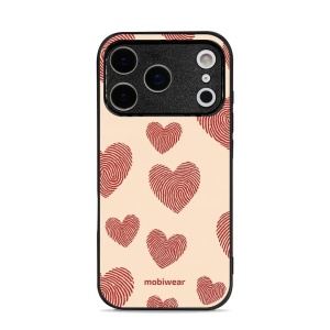 Lesklý kryt Mobiwear Glossy - Apple iPhone 17 Pro - GP93G Otisk srdce