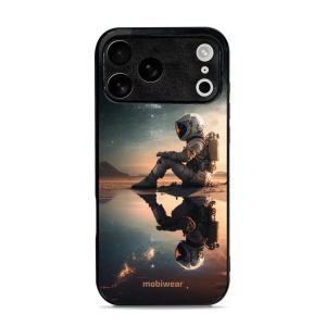Lesklý kryt Mobiwear Glossy - Apple iPhone 17 Pro Max - G003G Astronaut na samotce