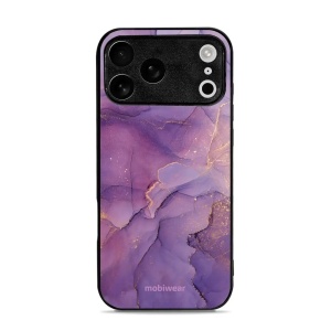 Lesklý kryt Mobiwear Glossy - Apple iPhone 17 Pro Max - G050G - Fialový mramor
