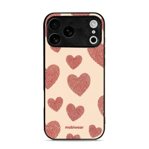 Lesklý kryt Mobiwear Glossy - Apple iPhone 17 Pro Max - GP93G Otisk srdce