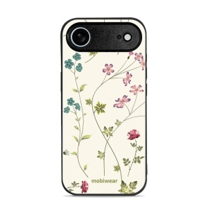 Lesklý kryt Mobiwear Glossy - Apple iPhone Air - G035G - Tenké rostlinky s květy