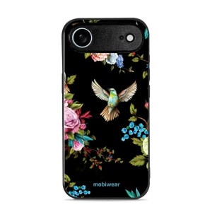 Lesklý kryt Mobiwear Glossy - Apple iPhone Air - G041G - Ptáček a květy