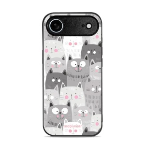 Lesklý kryt Mobiwear Glossy - Apple iPhone Air - G045G - Kočičky