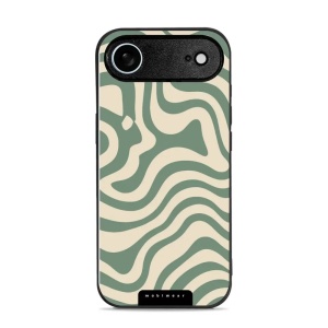 Lesklý kryt Mobiwear Glossy - Apple iPhone Air - GA57G Zelené a béžové zkrouceniny