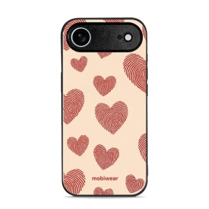 Lesklý kryt Mobiwear Glossy - Apple iPhone Air - GP93G Otisk srdce