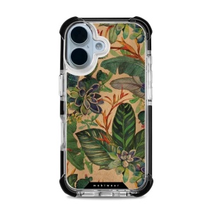 Odolný obal Mobiwear MagSafe Elite Bumper - Apple iPhone 17 - D013D Sukulenty
