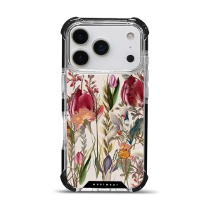 Odolný obal Mobiwear MagSafe Elite Bumper - Apple iPhone 17 Pro - D002D Rozkvetlá louka