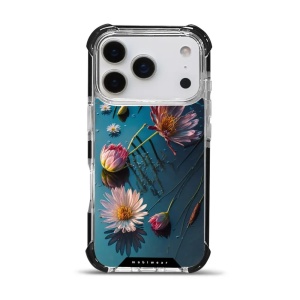 Odolný obal Mobiwear MagSafe Elite Bumper - Apple iPhone 17 Pro - D014D Květy na hladině