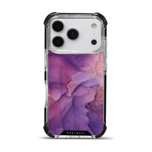 Odolný obal Mobiwear MagSafe Elite Bumper - Apple iPhone 17 Pro - D020D Fialový mramor