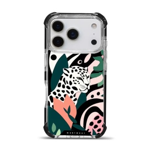 Odolný obal Mobiwear MagSafe Elite Bumper - Apple iPhone 17 Pro - D027D Levhart