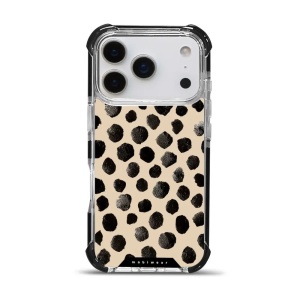 Odolný obal Mobiwear MagSafe Elite Bumper - Apple iPhone 17 Pro - DA50D Černé puntíky