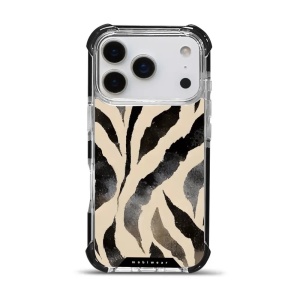 Odolný obal Mobiwear MagSafe Elite Bumper - Apple iPhone 17 Pro - DA53D Zebří