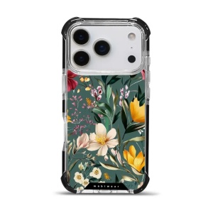 Odolný obal Mobiwear MagSafe Elite Bumper - Apple iPhone 17 Pro - DP71D Na zelené louce
