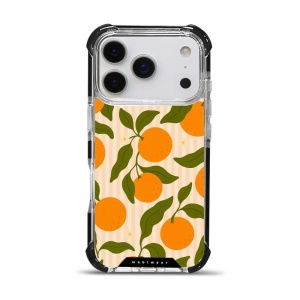 Odolný obal Mobiwear MagSafe Elite Bumper - Apple iPhone 17 Pro - DP82D Pomeranče