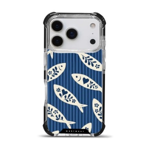 Odolný obal Mobiwear MagSafe Elite Bumper - Apple iPhone 17 Pro - DP89D Rybky