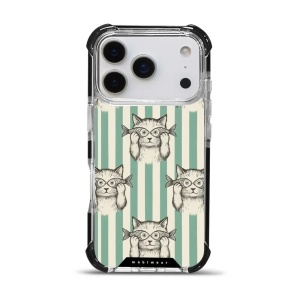 Odolný obal Mobiwear MagSafe Elite Bumper - Apple iPhone 17 Pro - DP90D Číča ryby