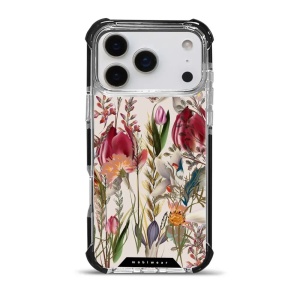 Odolný obal Mobiwear MagSafe Elite Bumper - Apple iPhone 17 Pro Max - D002D Rozkvetlá louka