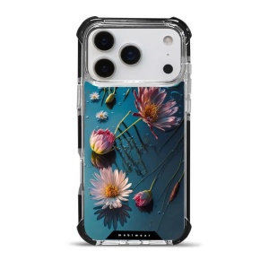 Odolný obal Mobiwear MagSafe Elite Bumper - Apple iPhone 17 Pro Max - D014D Květy na hladině