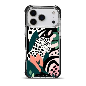 Odolný obal Mobiwear MagSafe Elite Bumper - Apple iPhone 17 Pro Max - D027D Levhart