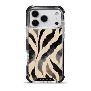 Odolný obal Mobiwear MagSafe Elite Bumper - Apple iPhone 17 Pro Max - DA53D Zebří