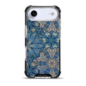 Odolný obal Mobiwear MagSafe Elite Bumper - Apple iPhone Air - D015D Modré mandala květy