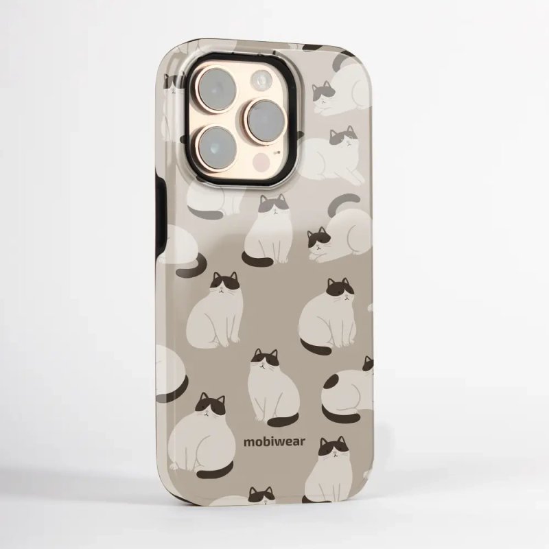 Odolný obal Mobiwear Elite Pro - Samsung Galaxy Z Flip 7 FE - E160E Kočičáci