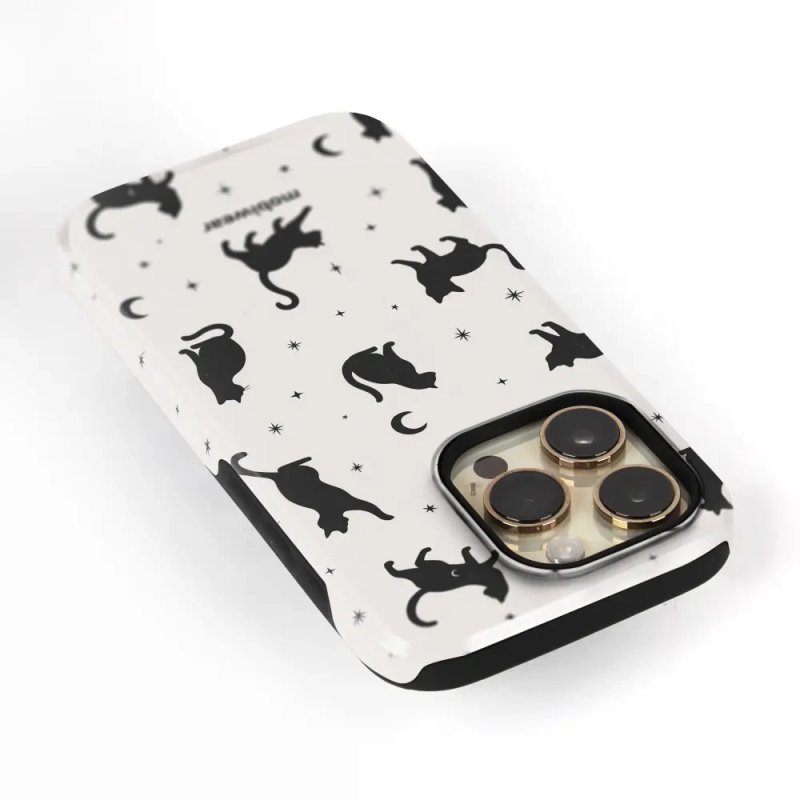 Odolný obal Mobiwear Elite Pro - Samsung Galaxy Z Flip 7 FE - E162E Noční kočičky