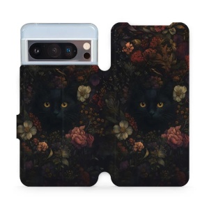 Flipové pouzdro Mobiwear - Google Pixel 8 Pro - V161S Temné kočky