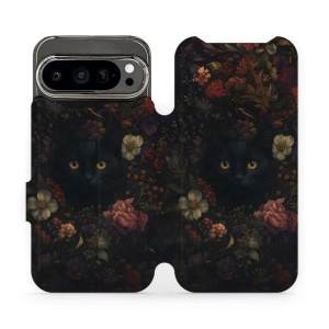 Flipové pouzdro Mobiwear - Google Pixel 9 Pro - V161S Temné kočky
