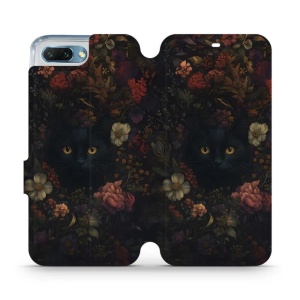 Flipové pouzdro Mobiwear - Honor 10 - V161S Temné kočky