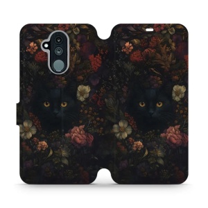 Flipové pouzdro Mobiwear - Huawei Mate 20 Lite - V161S Temné kočky