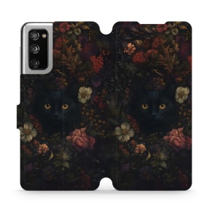 Flipové pouzdro Mobiwear - Samsung Galaxy S20 FE - V161S Temné kočky