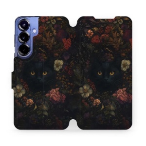 Flipové pouzdro Mobiwear - Samsung Galaxy S25 Plus - V161S Temné kočky