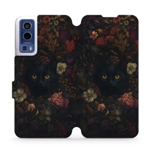Flipové pouzdro Mobiwear - Vivo Y52 5G / Y72 5G - V161S Temné kočky