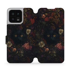 Flipové pouzdro Mobiwear - Xiaomi 13 - V161S Temné kočky