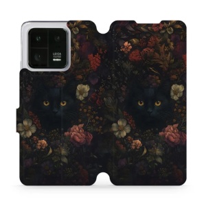 Flipové pouzdro Mobiwear - Xiaomi 13 Pro - V161S Temné kočky